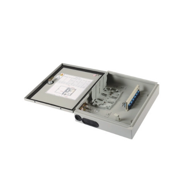 Why is the router connected via fiber optic cable