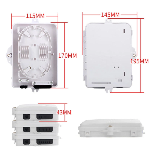 Multi-port fiber optic patch panel