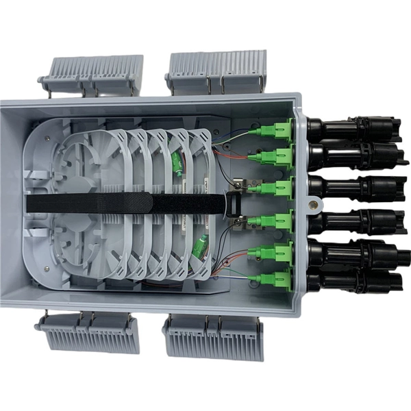 How to fix the magnified fiber optic patch cord header