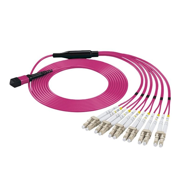 What are the plastic components of fiber optic connectors 