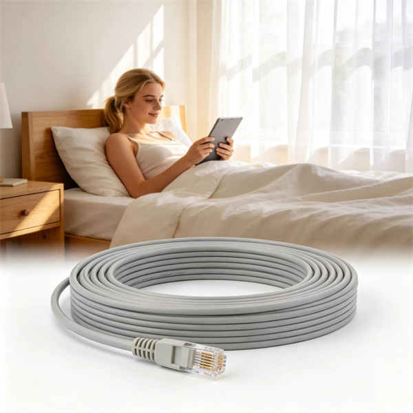 Network cable panel Category 6 fiber optic