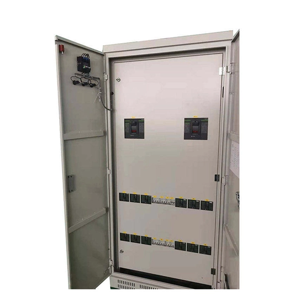 Outdoor type DC power distribution unit for emergency communication cabinets