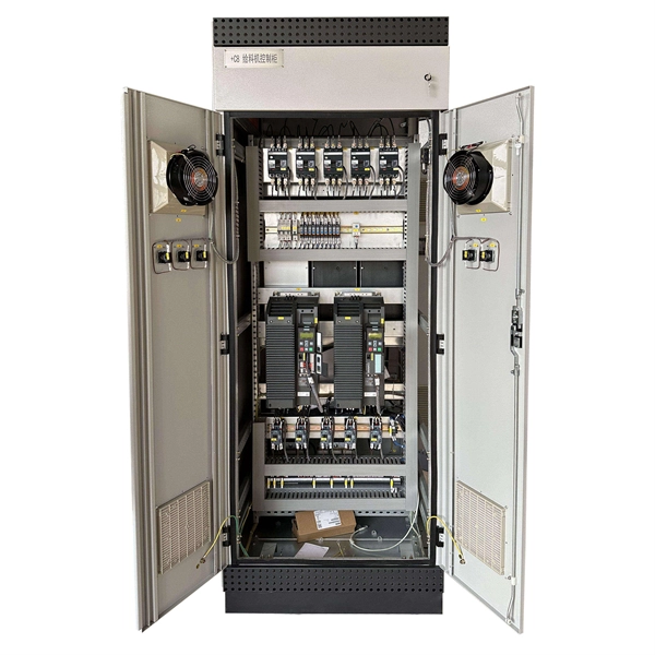 Elevator distribution box on the top floor