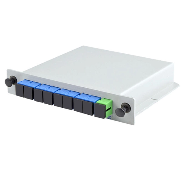 How to connect a Category 7 network cable to a fiber optic panel