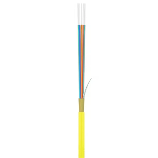 Integrated project including fiber optic cable