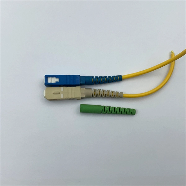 Test for light transmission without removing the fiber optic cable