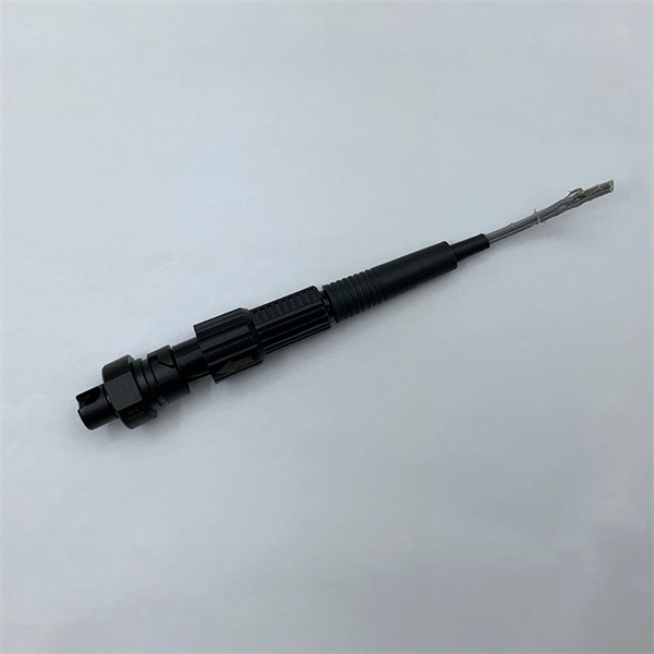 Glass fiber tail bare fiber tail