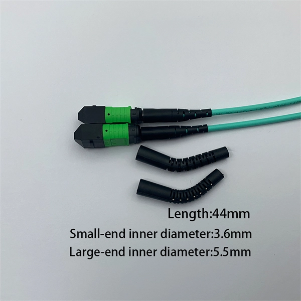 What kind of cable trays are used indiscriminately for outdoor fiber optic cables