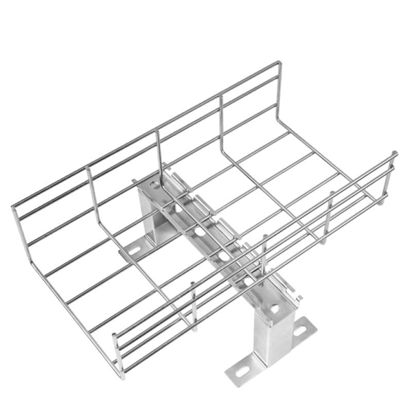 Trapezoidal cable tray ground installation diagram