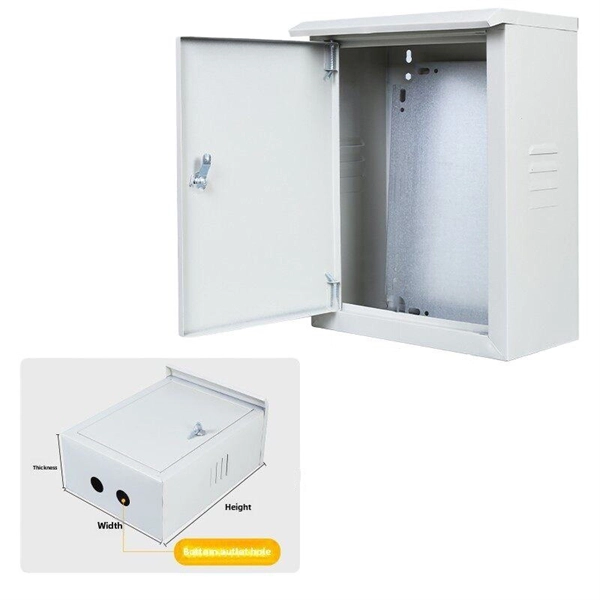 The three-level distribution box can be connected