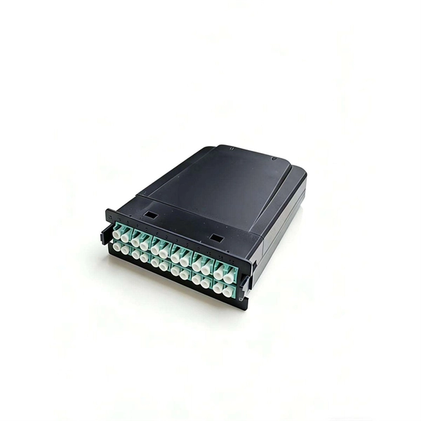 What is used to fix the cable tray cover plate
